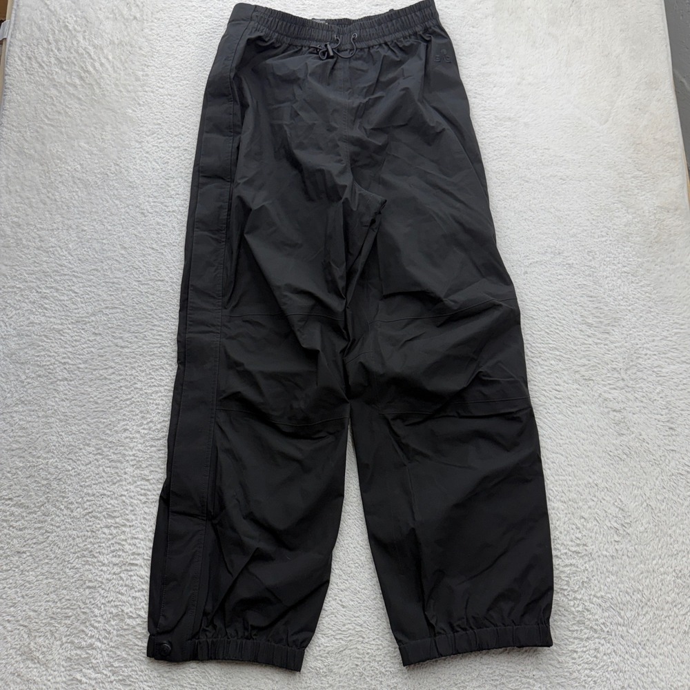 EMS Eastern Mountain Sports Gore-Tex Black Rain Pants Womens XL Hiking Trousers